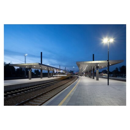Kladno railway station and the stops Kladno-město and Kladno-Ostrovec. …
